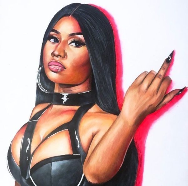 Ники Минаж арт