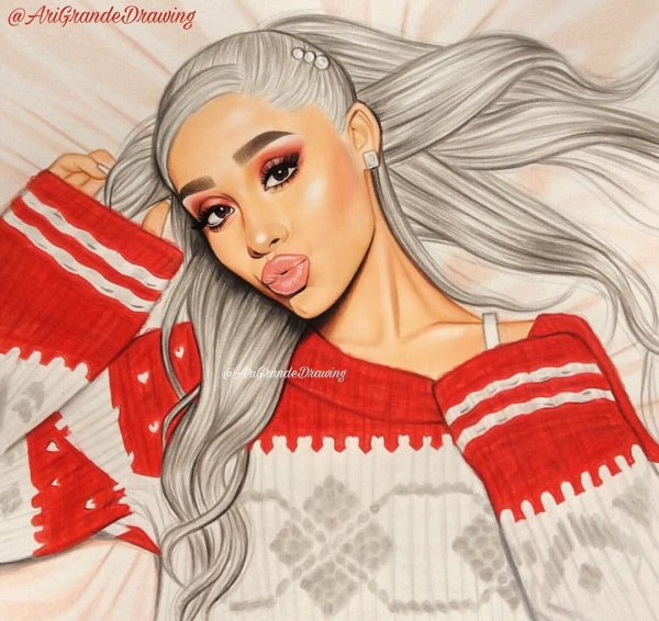 Ариана Гранде арт 2018