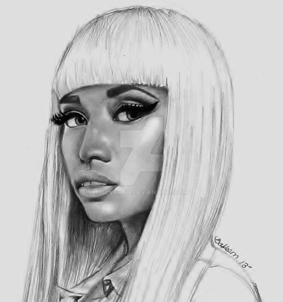 Ники Минаж мультяшная