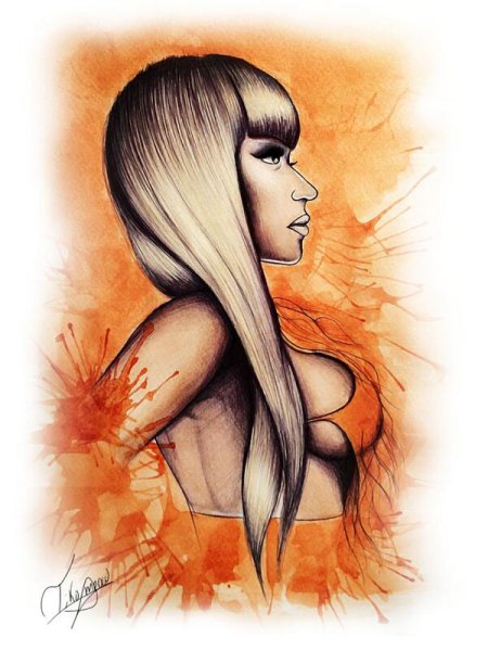 Ники Минаж скетч