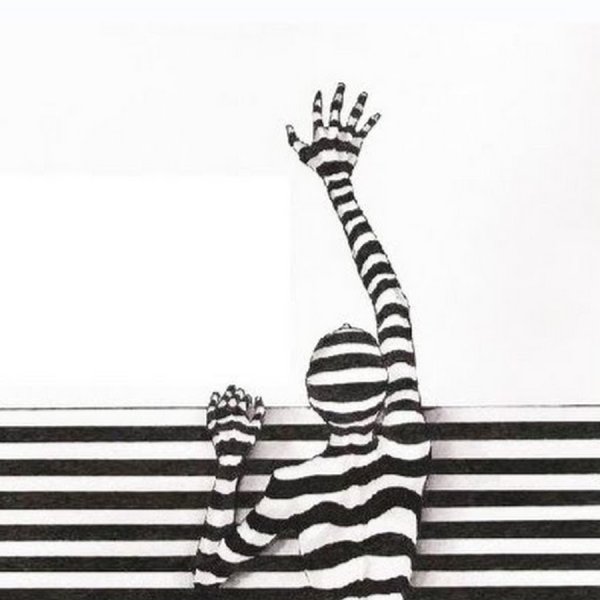 Черная и белая полоса