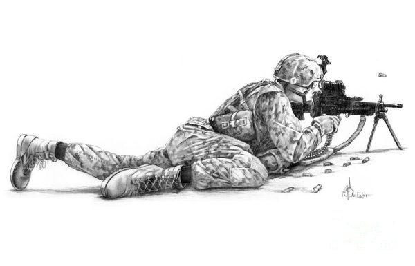 Рисунки Солдатов