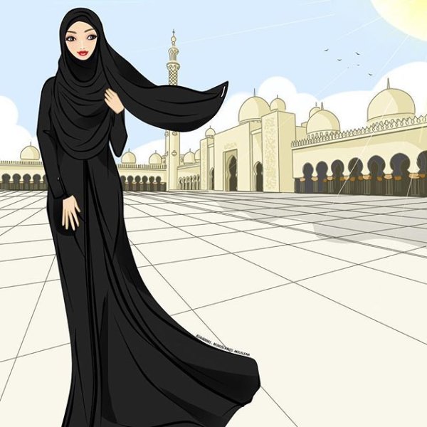 Мультяшные мусульманки