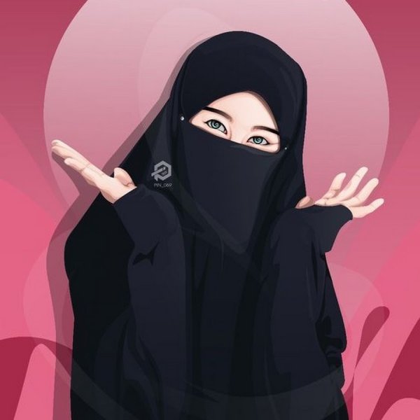Мусульманка арт никаб