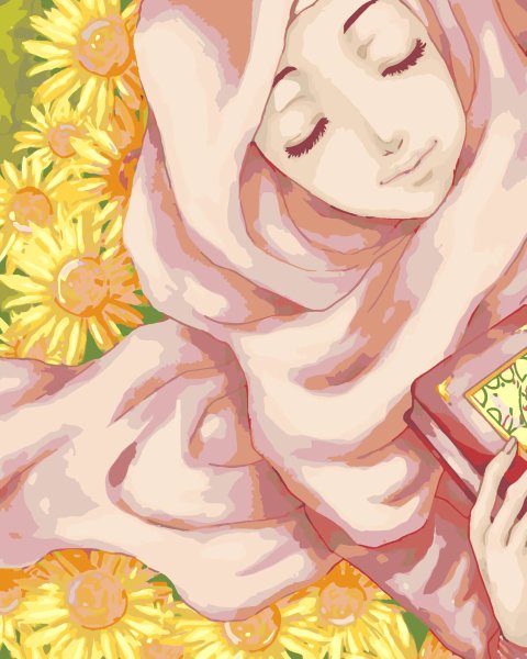 Аниме мусульманка