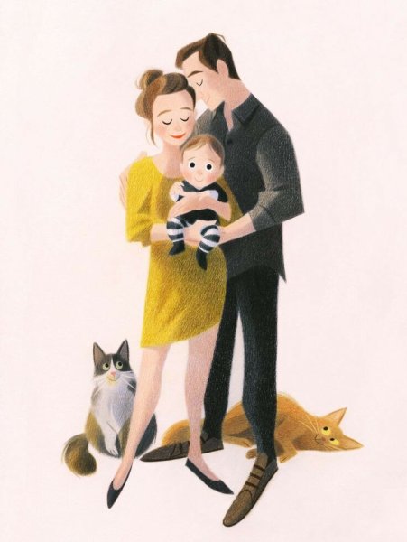 Семья иллюстрация