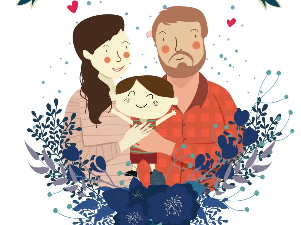 Семья иллюстрация