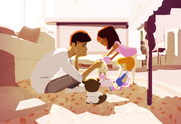 Паскаль Кэмпион семейное счастье