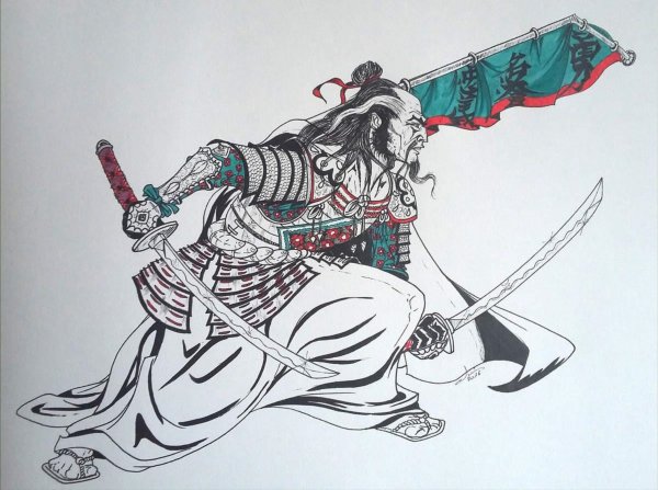 Японский Самурай Сегун