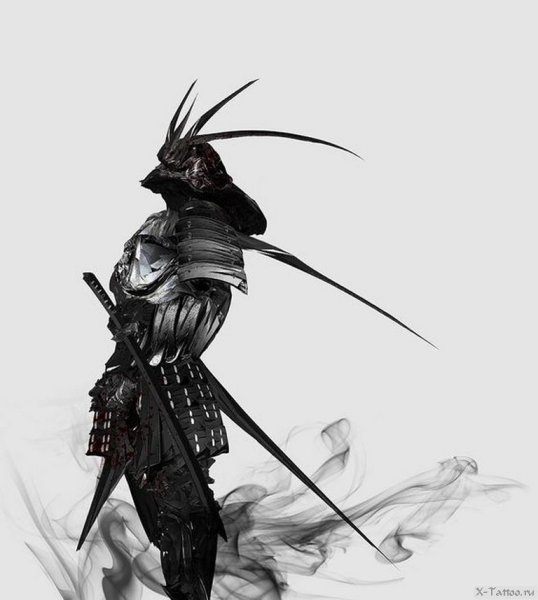 Япония арт Самурай