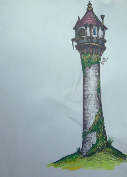 Раскраска эльфовой башни в Париже