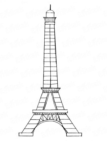 Париж карандашом