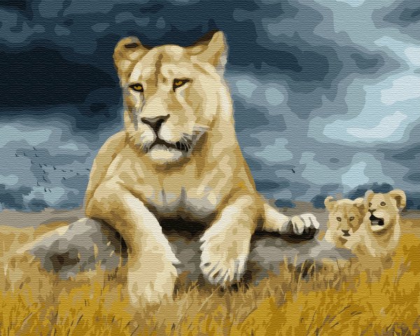 Лев глава прайда