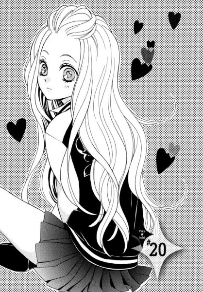 Аниме черно белое