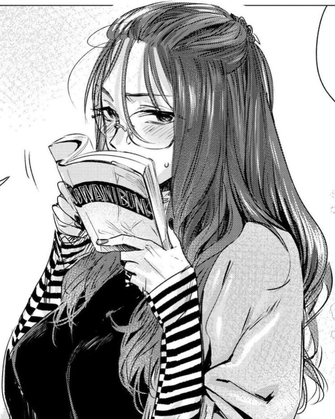 Аниме черно белое