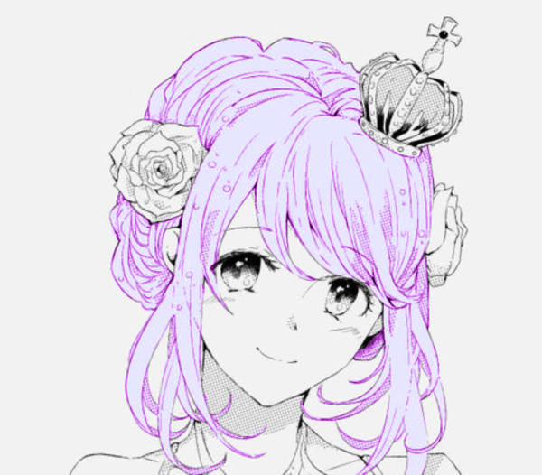 Красивые девушки из манги