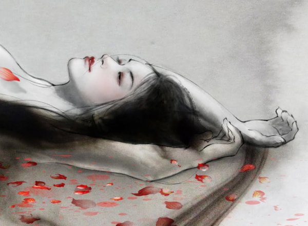 Грустные иллюстрации