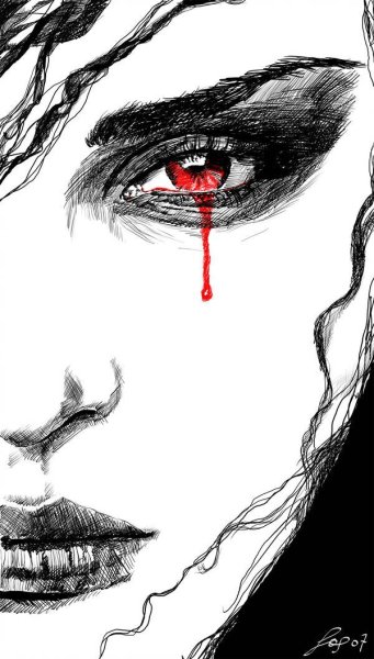 Рисунки карандашом грустные