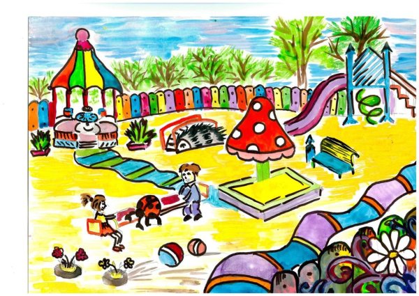 Двор глазами ребенка