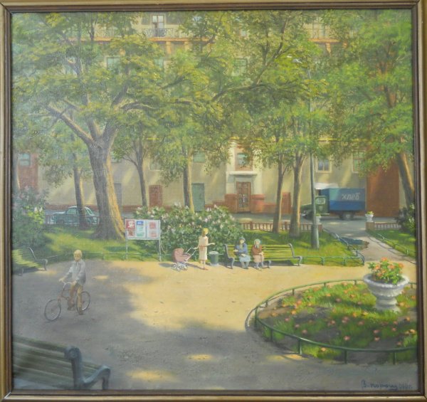 Городские дворы пейзаж