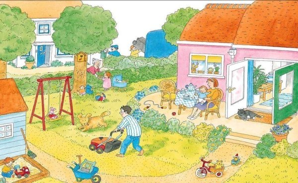 Домик малыша Гербова картина