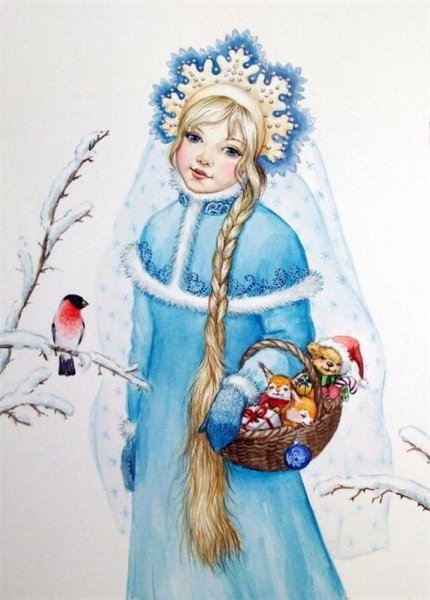 Портрет Снегурочки