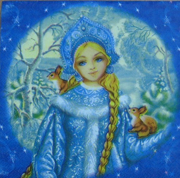 Портрет Снегурочки