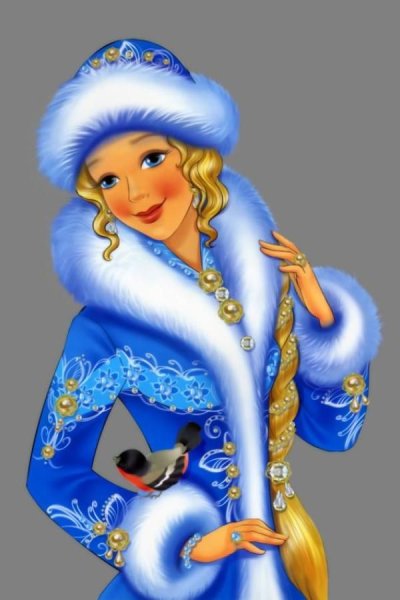 Красивая Снегурочка для детей