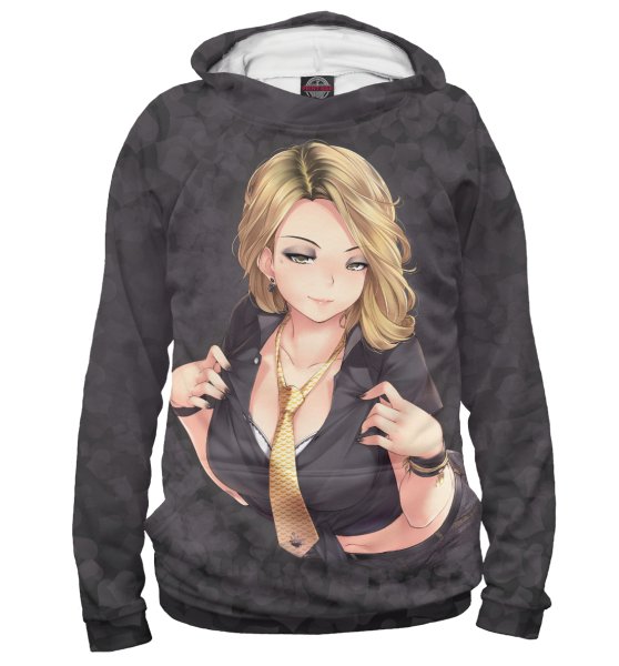 Девушка в кофте