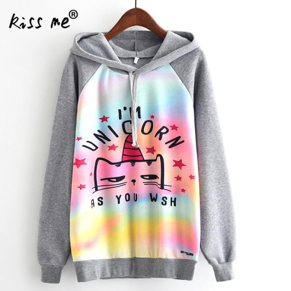 Харадзюку принт худи