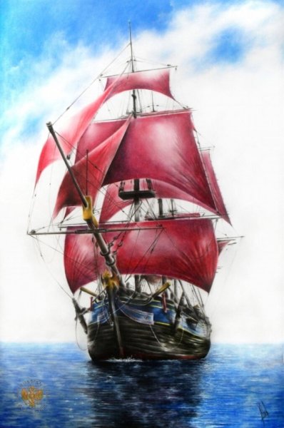 Фрегат Алые паруса