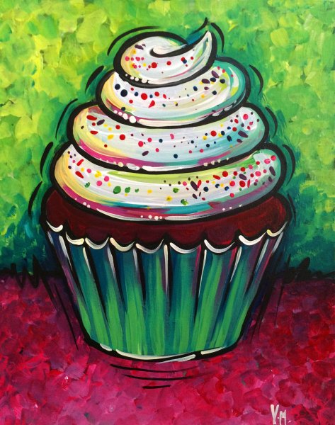 Пирожные для рисования