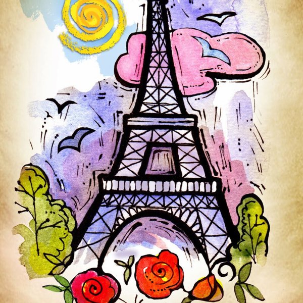 Эльфиева башня арт