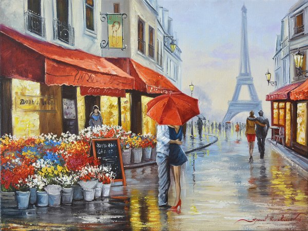 Ричард Макнейл уличное кафе