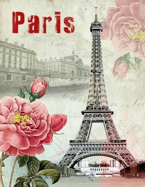 Винтажные открытки Париж