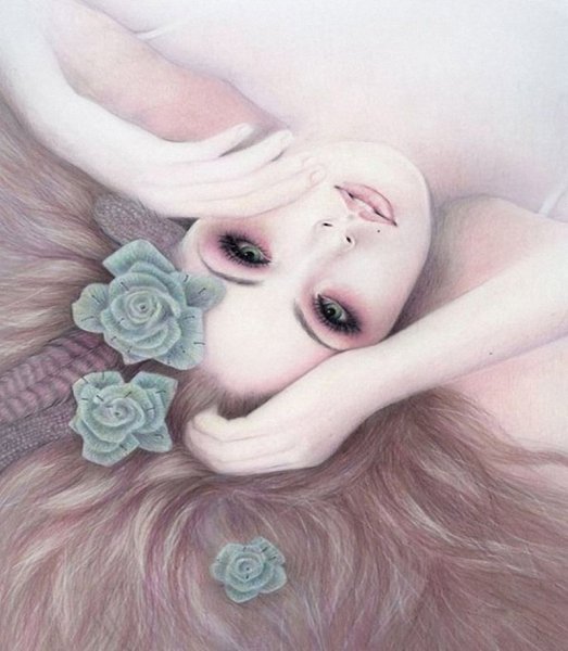 Рисунки необычных девочек