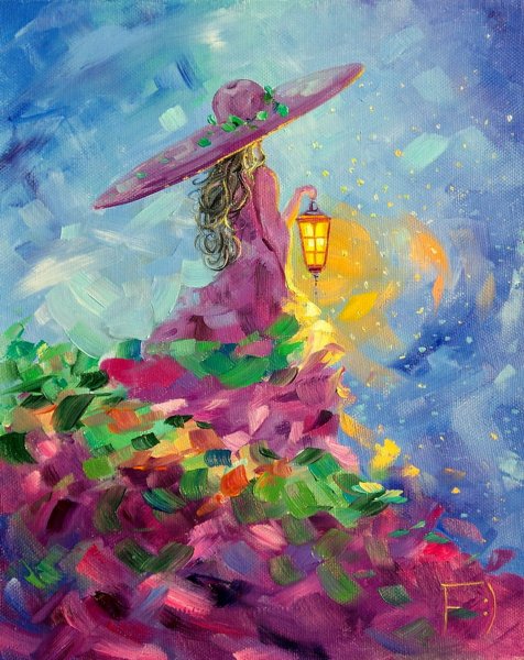 Яркая живопись