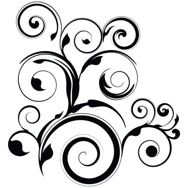 Узор завитки