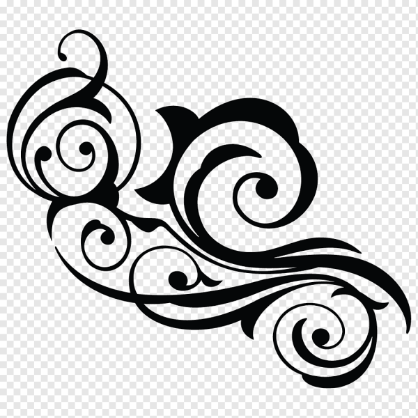 Орнамент завитки