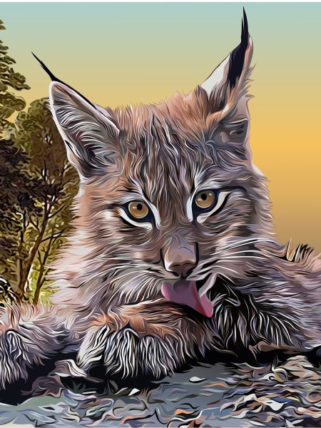 Рысь картина