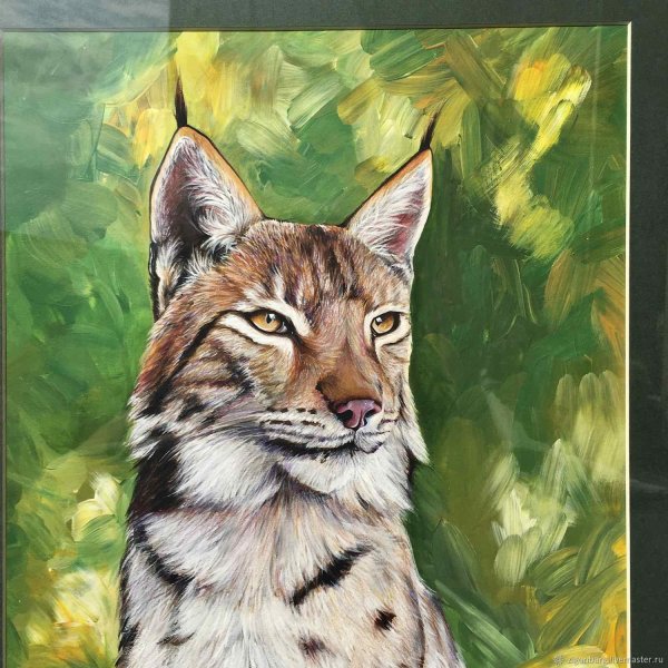 Рысь живопись