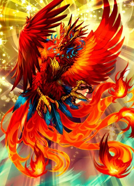 Сузаку дракон Феникс