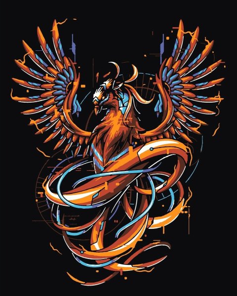 Феникс абстракция