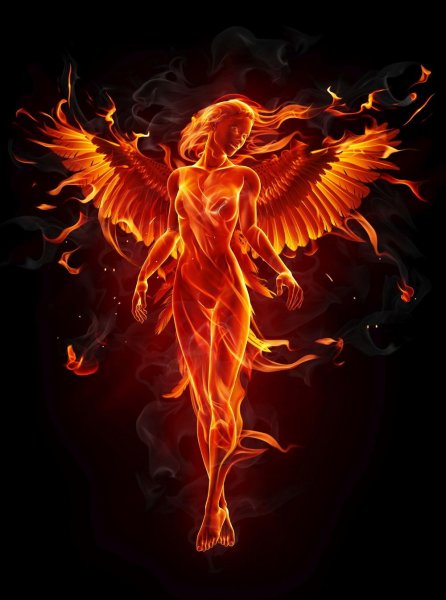 Птица Феникс Восставшая