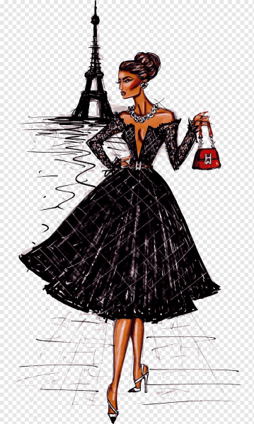 Рисование в стиле фэшн