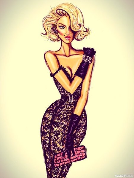 Модные иллюстрации