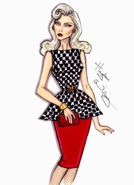 Inslee Haynes фэшн иллюстратор