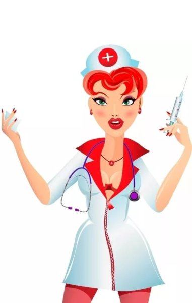 Медсестра мультяшка