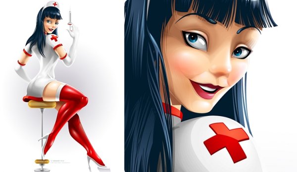 Медсестра мульт