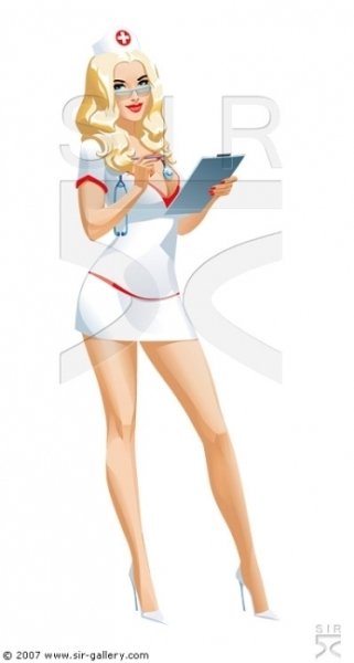 Пин ап медсестра